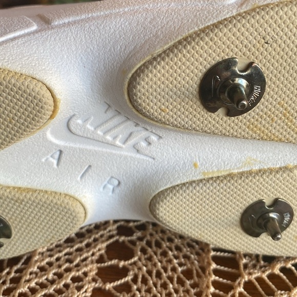 VTG Nike Women’s Golf Shoe White Leather Athletic Sport Cleats size 7.5 - Picture 12 of 13